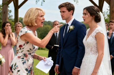 My parents told me, “Cancel your wedding—your sister needs us,” then showed up at mine demanding that I hand over the house my in-laws gifted us…