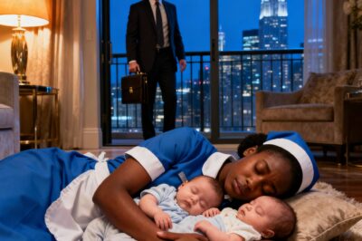 The Millionaire Came Home and Found His Black Maid Sleeping on the Floor with His 1-Year-Old Twin Children, and the Shocking Ending…