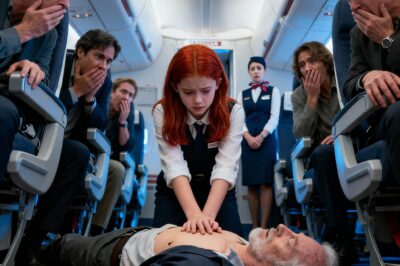 A poor 12-year-old Black girl saved a millionaire on a plane… but what he whispered to her made her burst into loud tears…