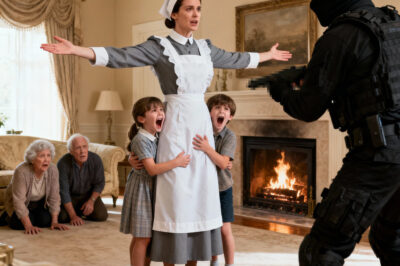 The thieves thought the maid was defenseless. They chose the wrong mansion…