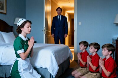 The Millionaire Arrived Unexpectedly at His Mansion and Fell in Love Seeing What the Nanny Was Teaching His Triplets.