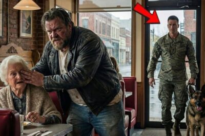 Thug slaps 78-year-old widow in diner, unaware that her son is a Navy SEAL.