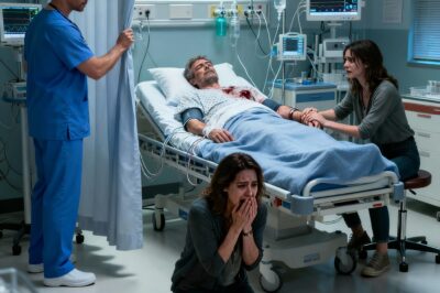 At 3 AM, a police officer called me: “Your husband is in the hospital. We found him with a woman.” When I arrived, the doctor warned me: “Ma’am, what you are about to see may surprise you.” He pulled back the curtain… and I collapsed to my knees the moment my eyes saw what was there.