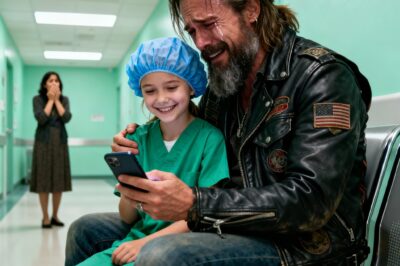 My dy.ing son asked a tough-looking biker to hold him — what happened next changed everything