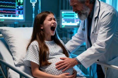 A 13-year-old girl, pregnant, rushed to the emergency room, revealed a truth to the doctor…