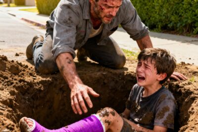 I got a call from my son, his voice shaking: “Dad… I came home and saw Mom with Uncle Ted. He locked me in—I had to jump from the third floor to escape.” I raced over, heart in my throat. My boy stumbled into my arms, trembling, bruised, fighting for breath. “They’re still inside,” he cried against my chest. And in that moment, something inside me roared awake. No one hurts my child and walks away.