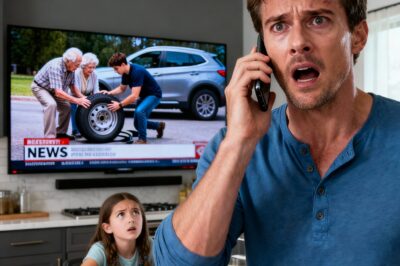 I helped an elderly couple with a flat tire on the highway — a week later, my mom called me: “Stuart! How could you not tell me?! Turn on the television! RIGHT NOW!”