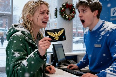 After My Husband Kicked Me Out, I Used My Father’s Old Card. The Bank Panicked — I Was Sh0cked When…