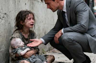 A STREET GIRL begs: “Bury MY SISTER” – The WIDOWER MILLIONAIRE’S RESPONSE will surprise you.