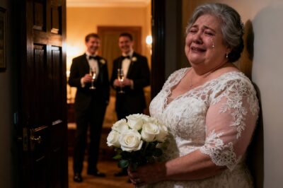 My son-in-law called my daughter a “fat pig” minutes before their wedding… and I heard IT ALL… 16 years dedicated to being a single mother, struggling to give my daughter Julia the best. And it was on her wedding day that I heard her future husband tell his friends, “Marrying that filthy pig of a daughter of hers is the price to get my hands on that fortune.” In that moment, something broke inside me. I decided he would never see a cent of what I built, even if it destroyed my only daughter’s perfect wedding dream.