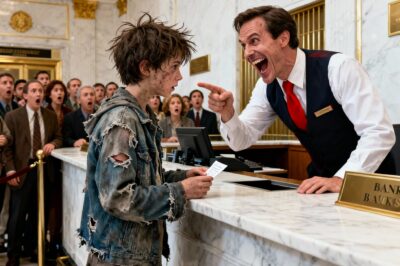 Black Kid in Worn-Out Shoes Went to Bank to Check Account — Manager Laughed Until He Saw the Balance “Sir, I’d like to check my account,” said Eliot, ten years old, standing at the counter. His shoes were falling apart, jacket baggy. Tristan Vale looked him over and laughed so loudly that a few customers turned to stare.