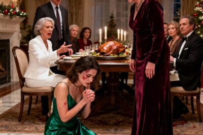 During a family dinner, my son-in-law suddenly sla:p:ped my daughter in front of everyone, and his mother even applauded, saying, “That’s how you teach a child.” I stayed silent, said nothing, and quietly reached for my phone. A few hours later, everyone at that table finally understood exactly who they had crossed.