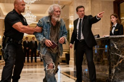 An old man wanted to stay in a room at an expensive hotel. He was kicked out! He came back and…