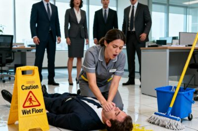 She kissed her dying boss to bring him back… but the moment he woke up, his shocking words left everyone paralyzed.