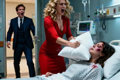 The father returned to the hospital and noticed the stepmother was endangering his daughter.