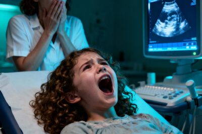 After spending the weekend with her stepfather, the little girl ended up writhing in agony; upon reading the ultrasound, the doctor immediately called an ambulance without losing a second…