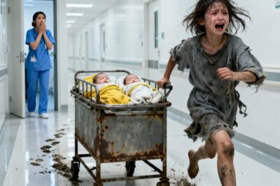 “My mommy has been sleeping for three days”: A 7-year-old girl pushed a wheelbarrow for miles to save her newborn twins — and what happened next left everyone speechless…