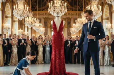 “I’ll marry you if you fit into this dress!” the millionaire scoffed… months later, he was speechless.