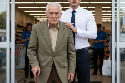 At ninety, I disguised myself as a miserable old man and walked into my own supermarket; what happened changed my legacy forever.