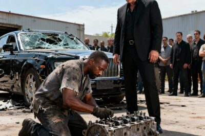 “If you can fix this car, it’s yours,” the millionaire scoffed at a homeless Black man who couldn’t take his eyes off his broken-down supercar, but what happened next left the millionaire completely speechless.