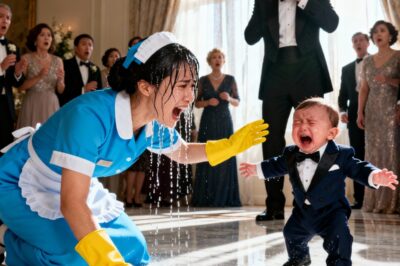 THE MILLIONAIRE’S BABY CRIED UPON SEEING THE MAID! HIS FIRST WORDS DESTROYED EVERYONE