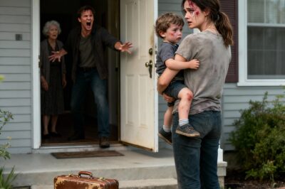 MY HUSBAND AND HIS FAMILY THREW MY SON AND ME OUT OF THE HOUSE AND SAID: “HOW CAN YOU LIVE WITHOUT ME?”… BUT I MADE THEM REGRET IT…