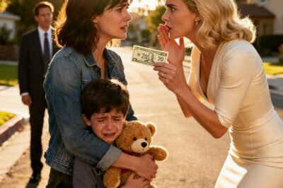 The CEO kicked his wife and son out of the house — but the mistress ran after them, slipped the wife 20 dollars, and whispered: ‘Come back in three days… There will be a surprise waiting for you.’