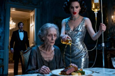 MILLIONAIRE’S MOTHER WAS LOSING WEIGHT EVERY DAY — UNTIL HER SON ARRIVED AND SAW WHAT HIS WIFE WAS DOING…