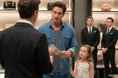 A Poor Single Father Walked into a Luxury Store. Everyone Laughed Until the Owner Walked Out…