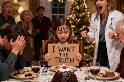 At Christmas, while I was at work, my family accused my seven-year-old daughter of lying and punished her harshly. They hung a sign around her neck that said “FAMILY DISGRACE,” left her starving in a corner, and ignored her for hours. I didn’t cry when I found out — I made a plan. Two days later, their phones wouldn’t stop ringing…