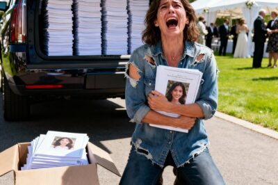 I found a stack of my own OBITUARY POSTERS hidden in my husband’s car boot. The date of de*th printed on them is TOMORROW.